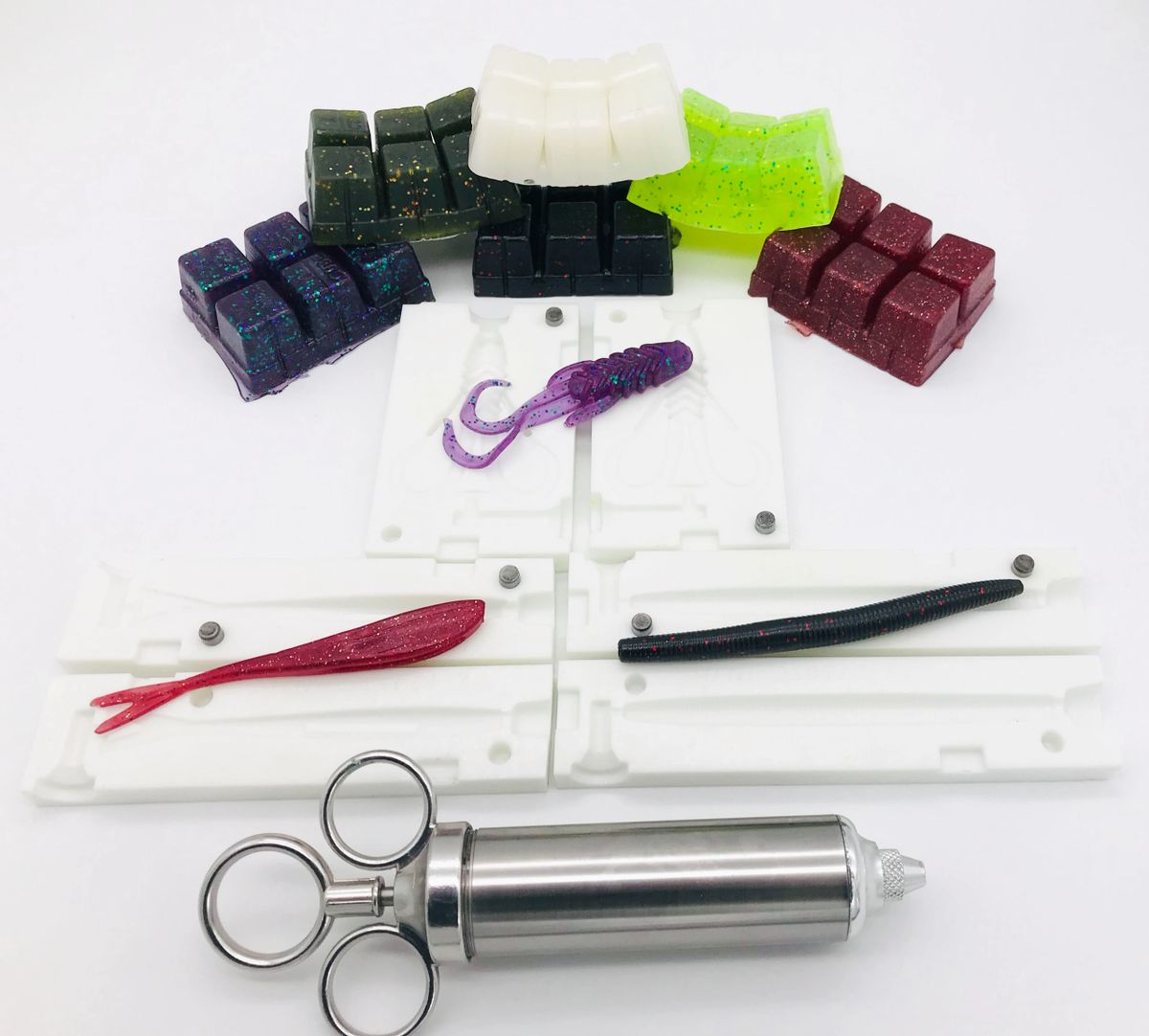 injeX Vital Bass Injection Lure Making Kit With Injector